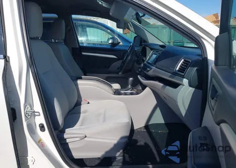 2014 Toyota Highlander Le from USA, damaged, VIN 5TDZARFH8ES007949